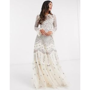 Marigold Rose Embellished Gown